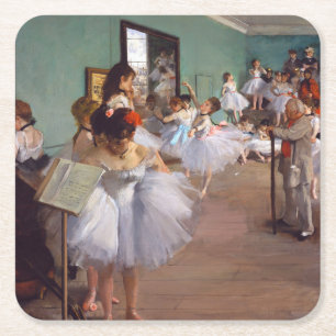 Klassen Dance, Edgar Degas Underlägg Papper Kvadrat