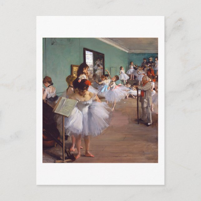 Klassen Dance, Edgar Degas Vykort (Framsida)