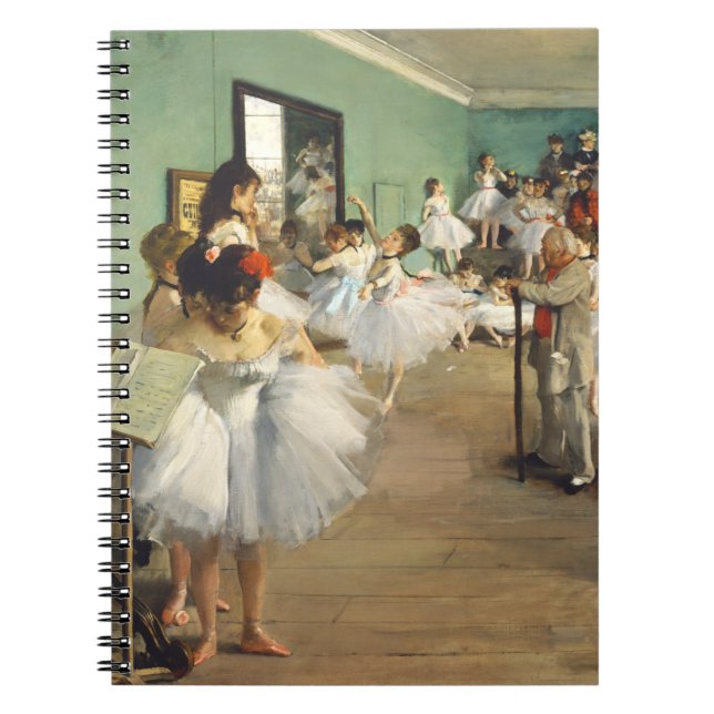 Klassen Edgar Degas Anteckningsbok (Framsidan)