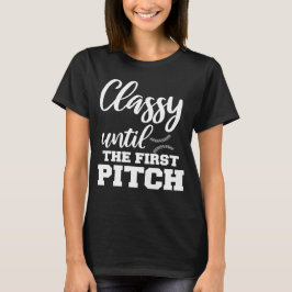 Klassen fram till den första arenan i Baseball Mam T Shirt