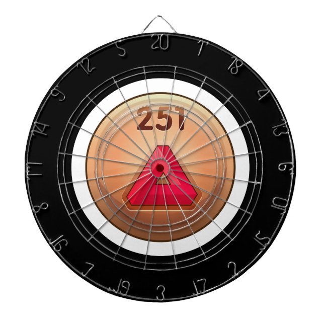 Klassen Glitch Achievement minor Raffinaderier Red Darttavla (Framsidan)