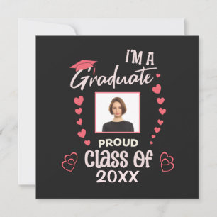 Klassen Grad Student Photo Studenten personalize Inbjudningar