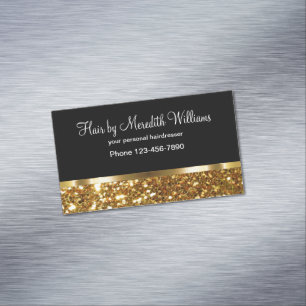 Klassen Hairdresser Business Magnets Magnetiska Visitkort