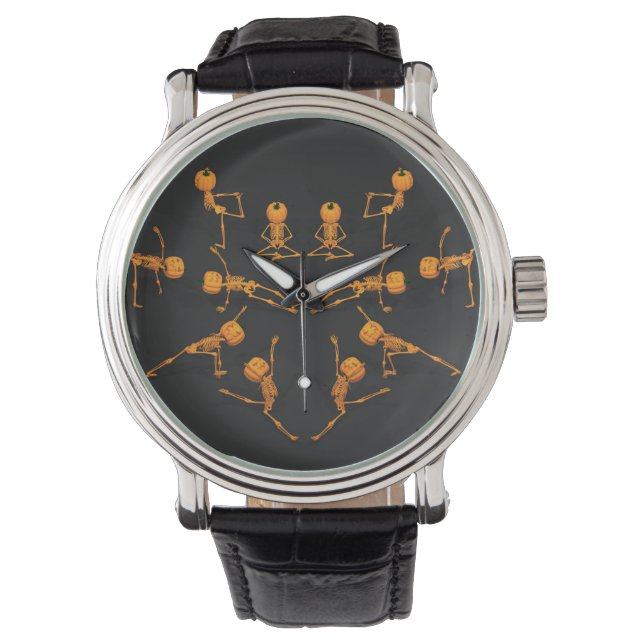 Klassen Halloween Yoga Armbandsur (Framsida)
