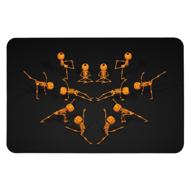 Klassen Halloween Yoga Magnet (Horisontell)