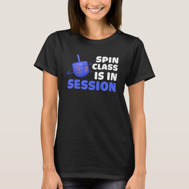 Klassen Hanukkah Dreidel Spin finns i sessionen T Shirt (Framsida)