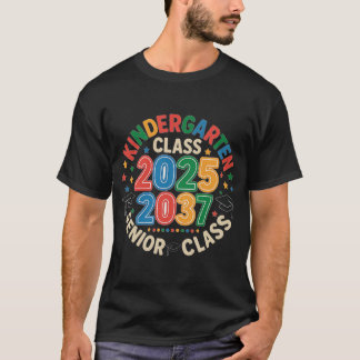 Klassen Kindergarten Studenten 2025 Senior 2037 T Shirt