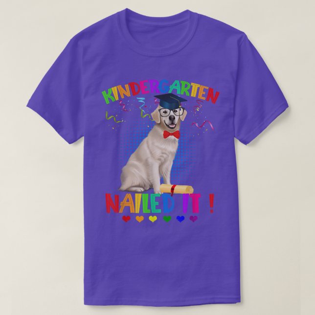 Klassen Labrador Hund Studenten på 22 Kindergarten T Shirt (Design framsida)