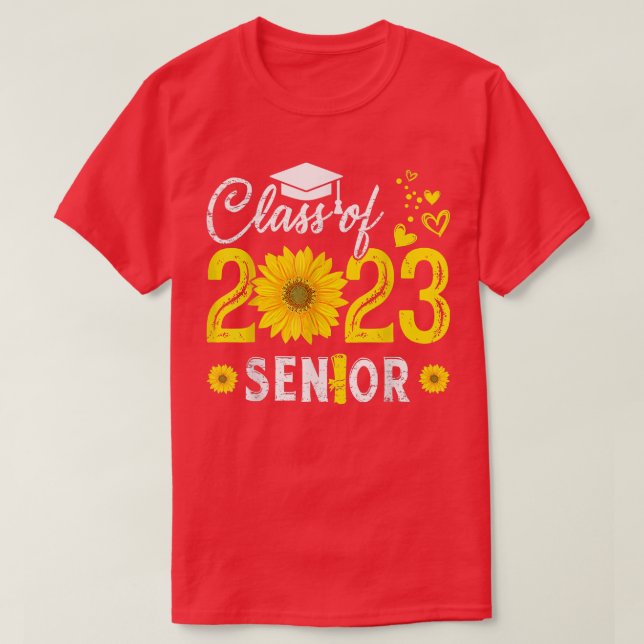 Klassen Lättmästare i Studenten, 2023: Senior T Shirt (Design framsida)