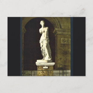 Klassen Louvre, Venus de Milo, Paris, Frankrike Vykort
