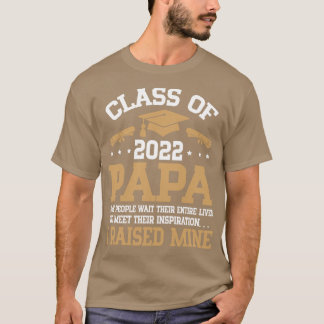 Klassen lycklig, högre Student, 2022 dagar, Pappa T Shirt