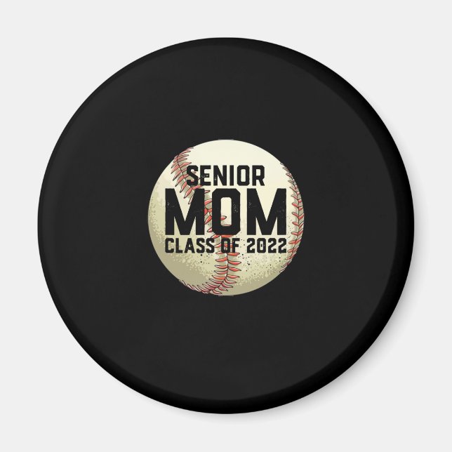 Klassen Mamma 2022 Baseball Mamma Magnet (Framsidan)