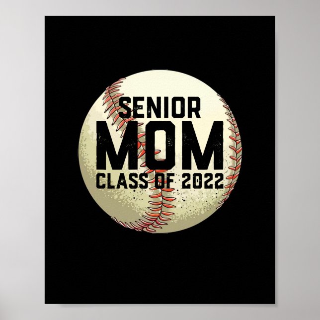 Klassen Mamma 2022 Baseball Mamma Poster (Framsidan)