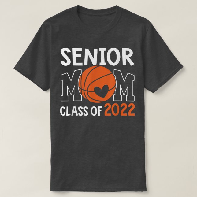 Klassen Mamma 2022 Basketball Mamma Studenten T Shirt (Design framsida)