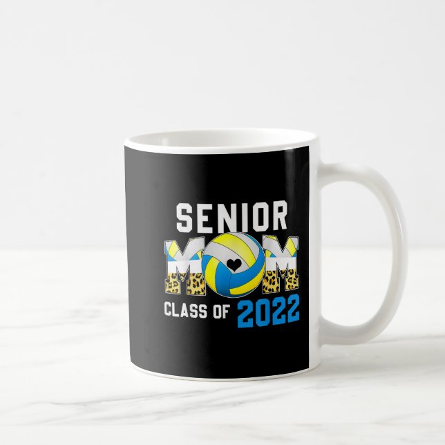 Klassen Mamma i Volleyball Mamma Le Studenten Kaffemugg (Höger)