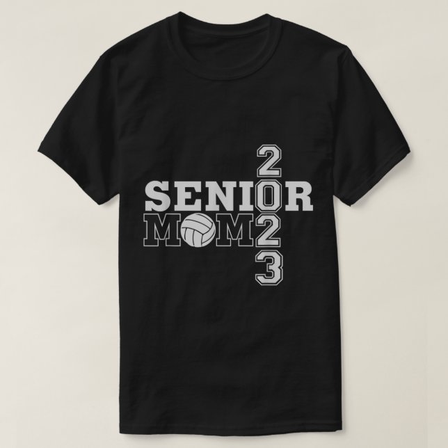 Klassen Mamma i Volleyball Mamma T Shirt (Design framsida)