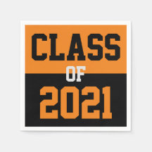 Klassen orange och svart Studenten 2024