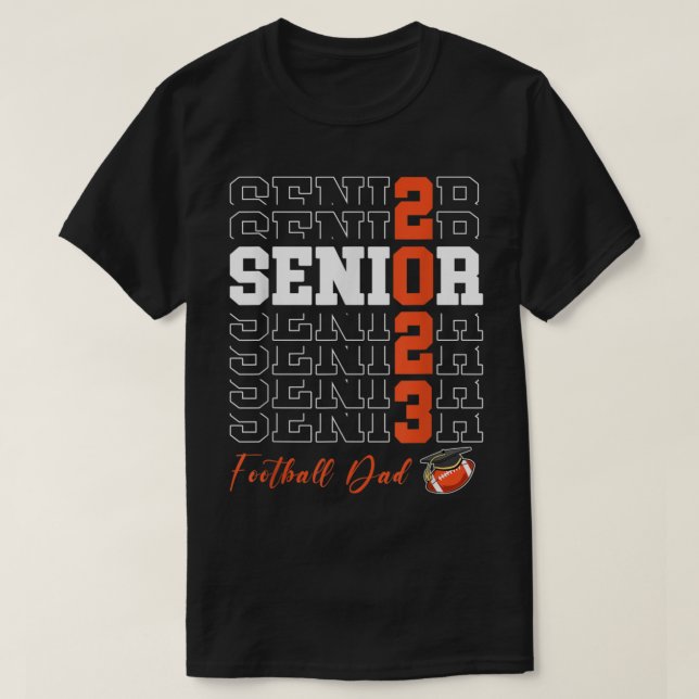 Klassen Pappa Gift 2023 - Senior 20 T Shirt (Design framsida)
