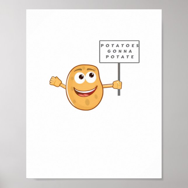 Klassen Potatis av potatis (vegetabilisk potatispu Poster (Framsidan)