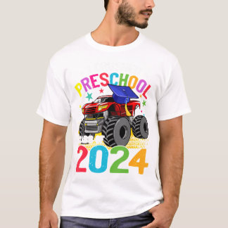 Klassen Preschool Monster Lastbil Studenten, kross T Shirt