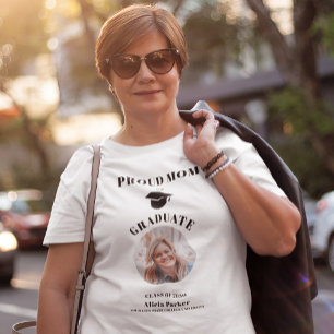 Klassen Proud mamma 2025 student fotot studenten T Shirt