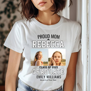 Klassen Proud Mor för 2025 Student föräldraAnpassn T Shirt