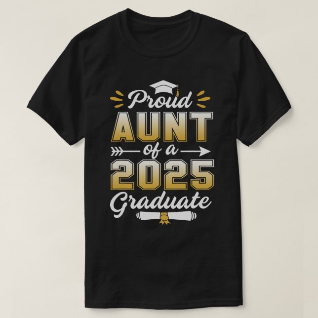 Klassen Proud Moster av 2025 Student Senior 2025 G T Shirt (Design framsida)