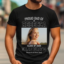 Klassen Proud Pappa för 2025 Student föräldraAnpas T Shirt