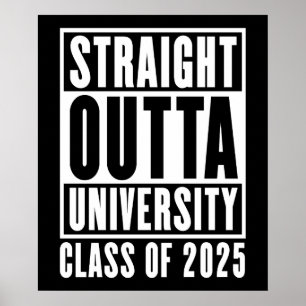 Klassen rak Outta Universiteten 2025 Poster