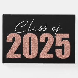 Klassen ro Guld Glitter 2025 Gästböcker