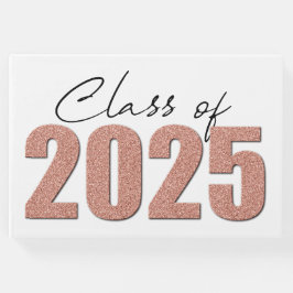 Klassen ro Guld Glitter 2025 Gästböcker