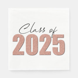 Klassen ro Guld Glitter 2025 Pappersservett