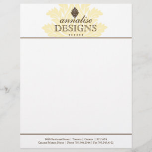 Klassen Salon och Spa Letterhead Brevhuvud