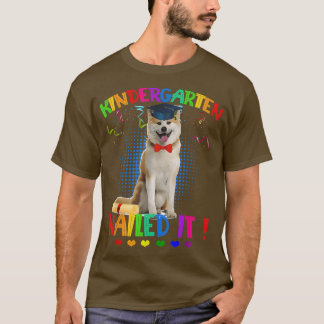 Klassen Shiba Inu Hund Studenten på 22 Kindergarte T Shirt