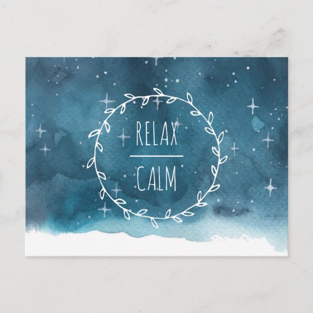 Klassen Starry Himmel Emotional Essential Oils Vykort (Framsida)