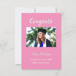 Klassen Studenten lägg till namn med 20xx gratuler