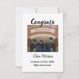 Klassen Studenten lägg till namn med 20xx gratuler