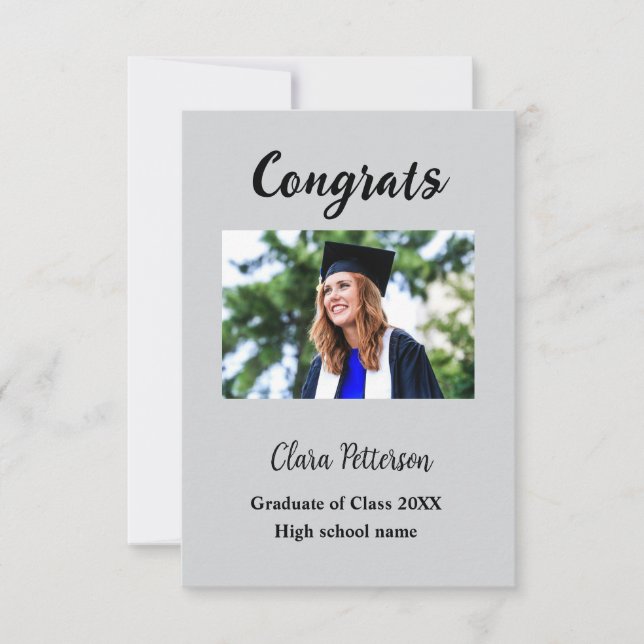 Klassen Studenten lägg till namn med 20xx gratuler (Framsida)