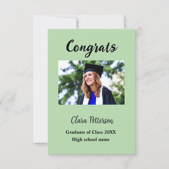 Klassen Studenten lägg till namn med 20xx gratuler (Framsida)
