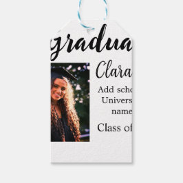 Klassen Studenten lägg till namn med 20xx gratuler Presentetikett