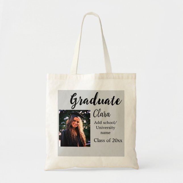 Klassen Studenten lägg till namn med 20xx gratuler Tygkasse (Framsidan)