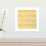 Klassens Abstrakt Art Deco Square Fläkt Mönster Gu<br><div class="desc">Vackert,  elegant och ren äkta guld-folie tryckt abstrakt konst deo stil Square fläkt mönster.</div>