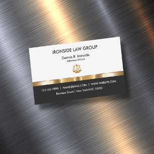 Klassens Affärskort Magnets for a Attorney Magnetiska Visitkort