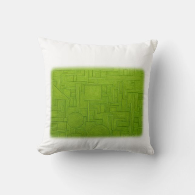 Klassens Grönt-etikett Pillow! Kudde (Framsida)