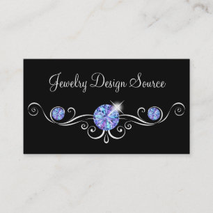 Klassens jude designer Glitzy Bling Visitkort
