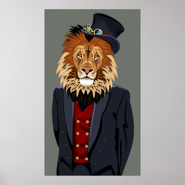 Klassens Lejona Poster (Framsidan)