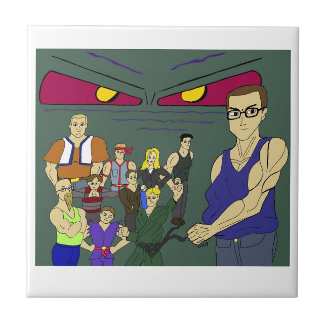 klasser animerad kakelplatta (Framsidan)