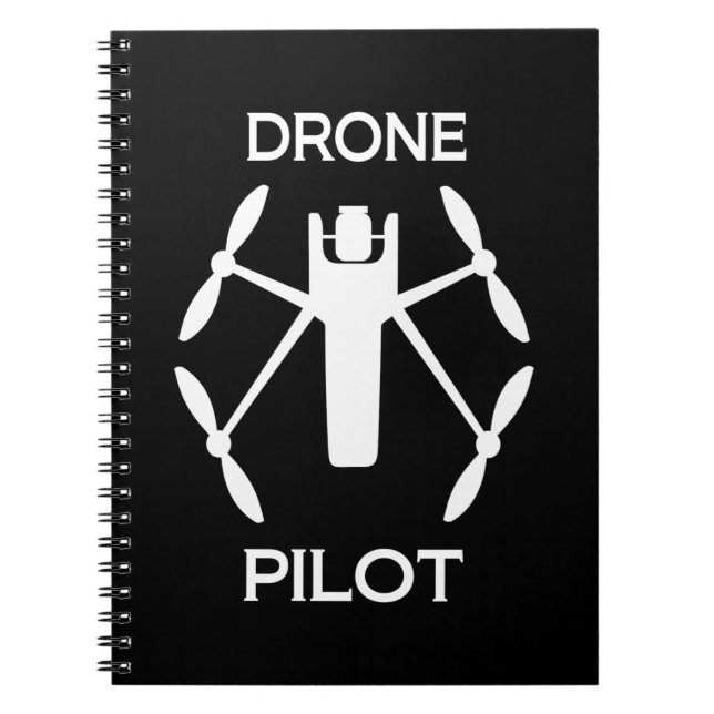Klasser Drone Pilot Anteckningsbok (Framsidan)