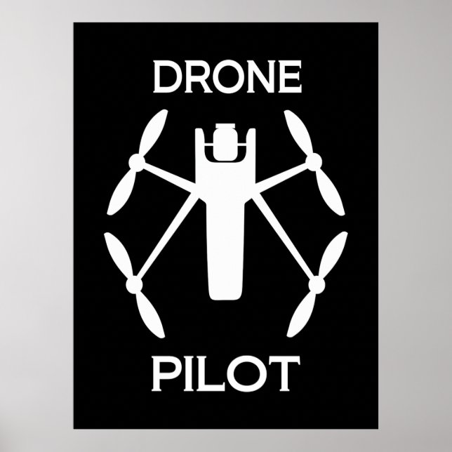 Klasser Drone Pilot Poster (Framsidan)