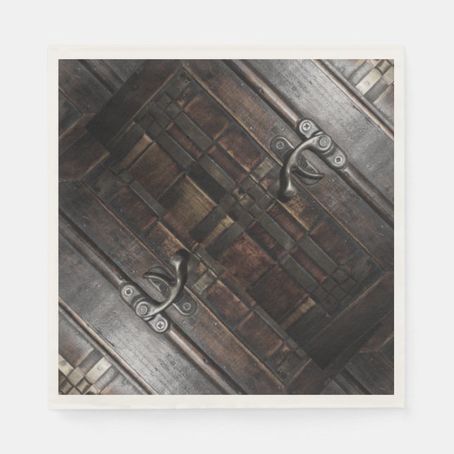 Klasser på trä pappersservett (Framsidan)